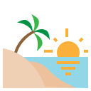 external beach-travel2-flat-icons-pause-08 icon