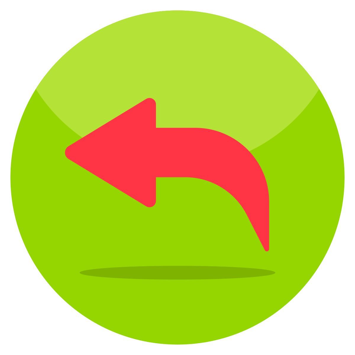 back arrow icon