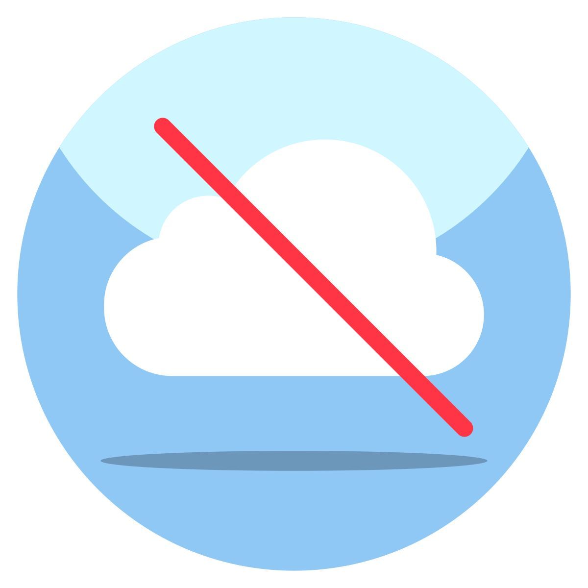 ban cloud icon