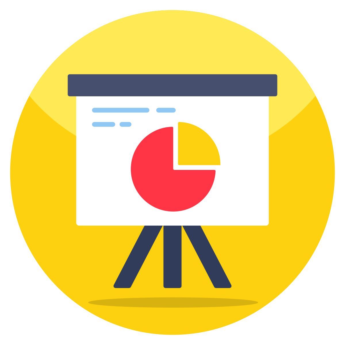 presentación de negocios icon