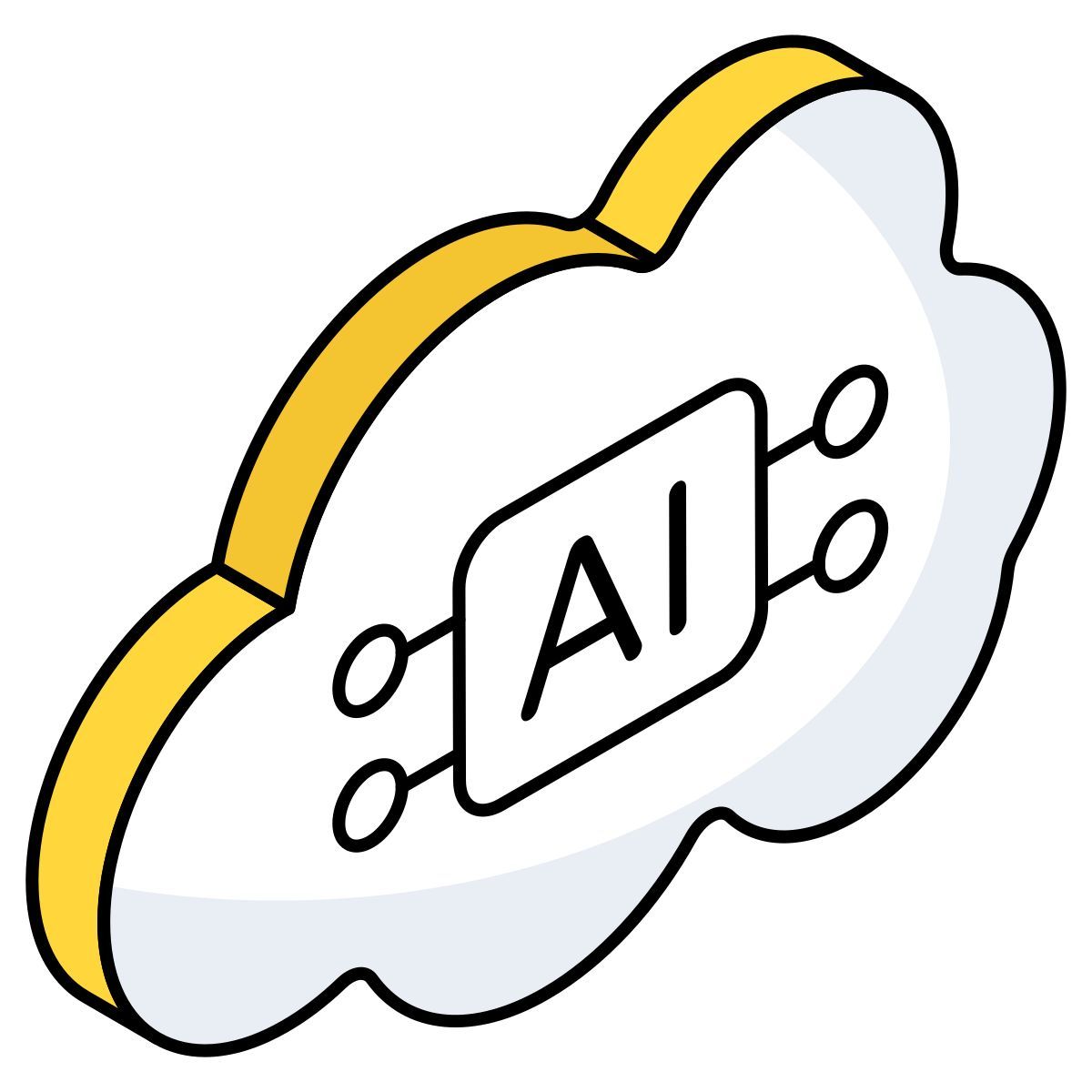 cloud ai icon