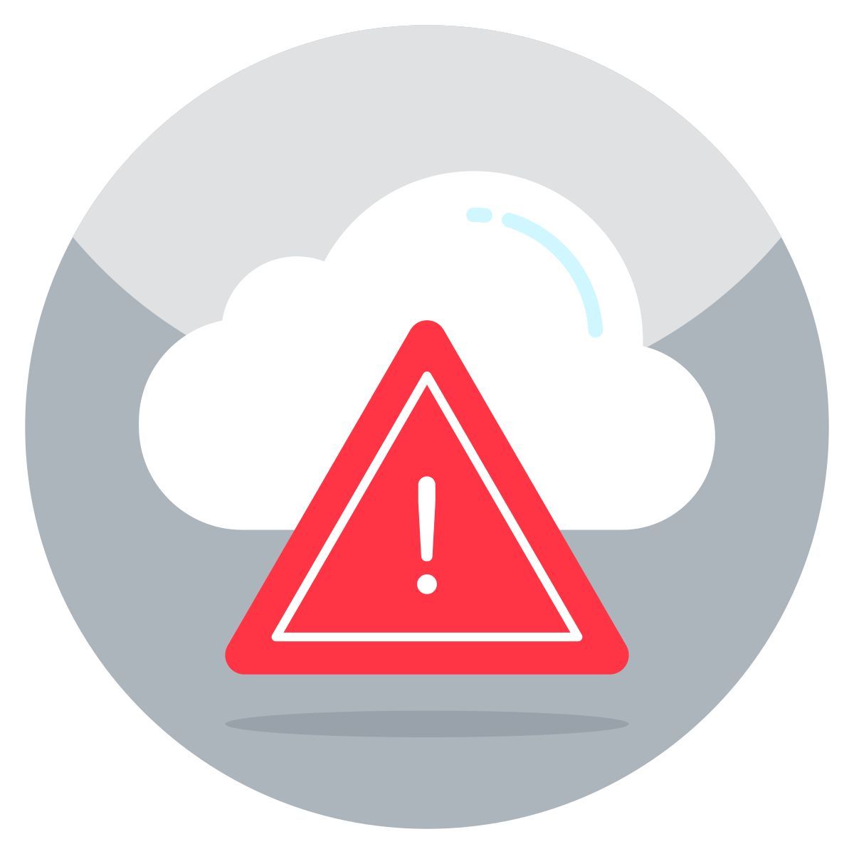 erreur de nuage icon
