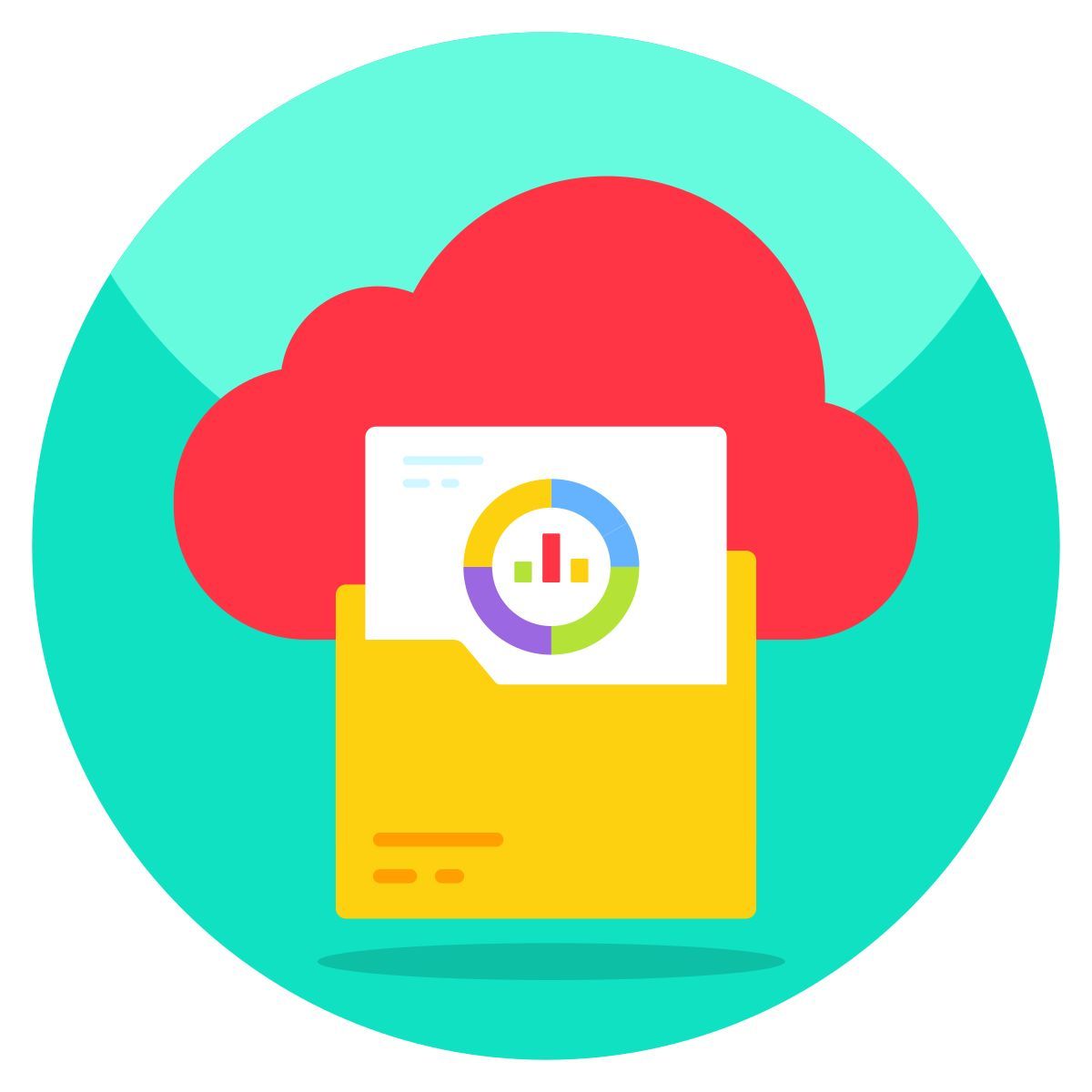 Dossier Cloud icon