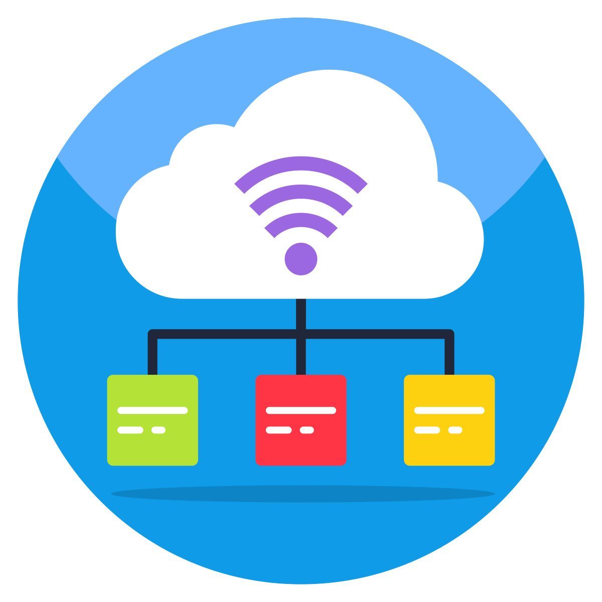 cloud internet network icon
