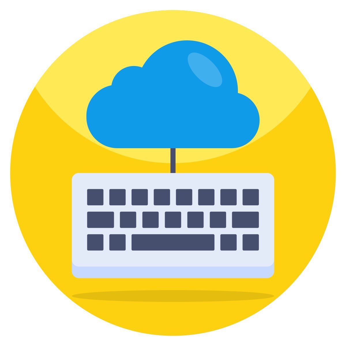 tastiera cloud icon