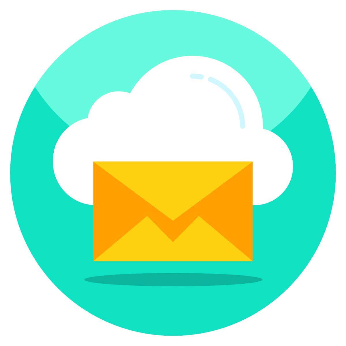 cloud mail icon