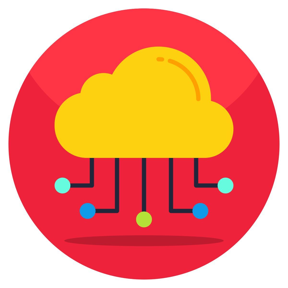 cloud networking icon
