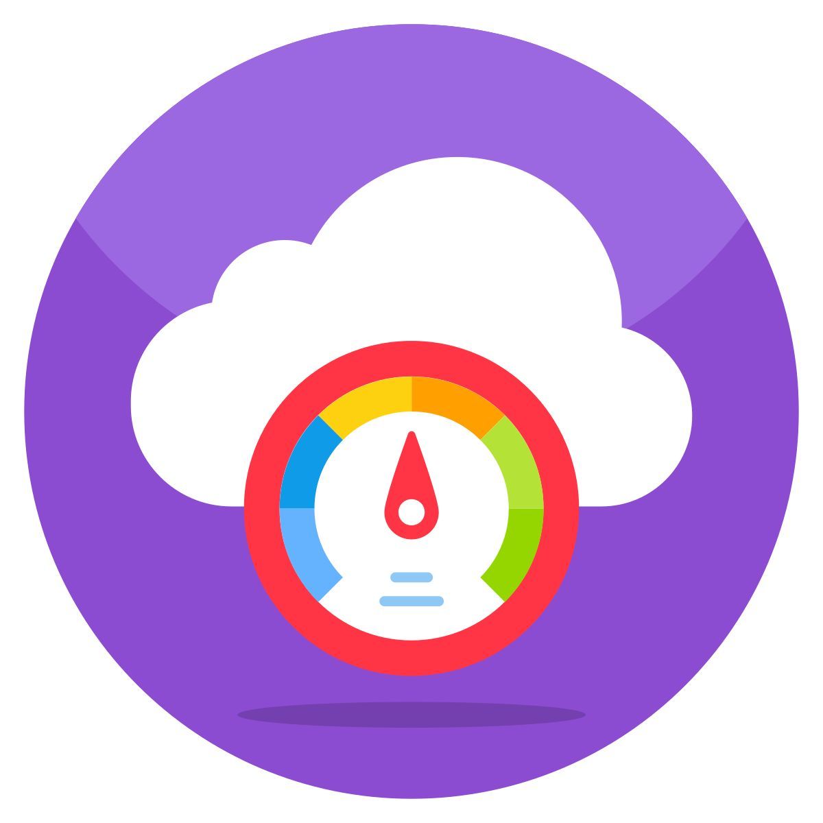 teste de velocidade da nuvem icon