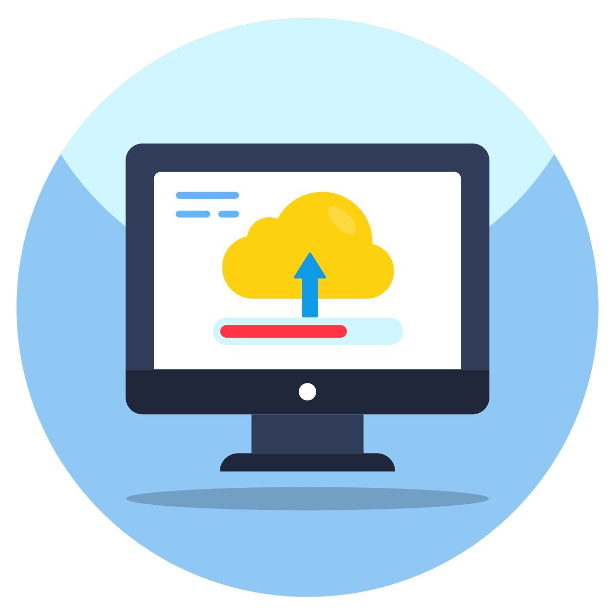 cloud upload icon