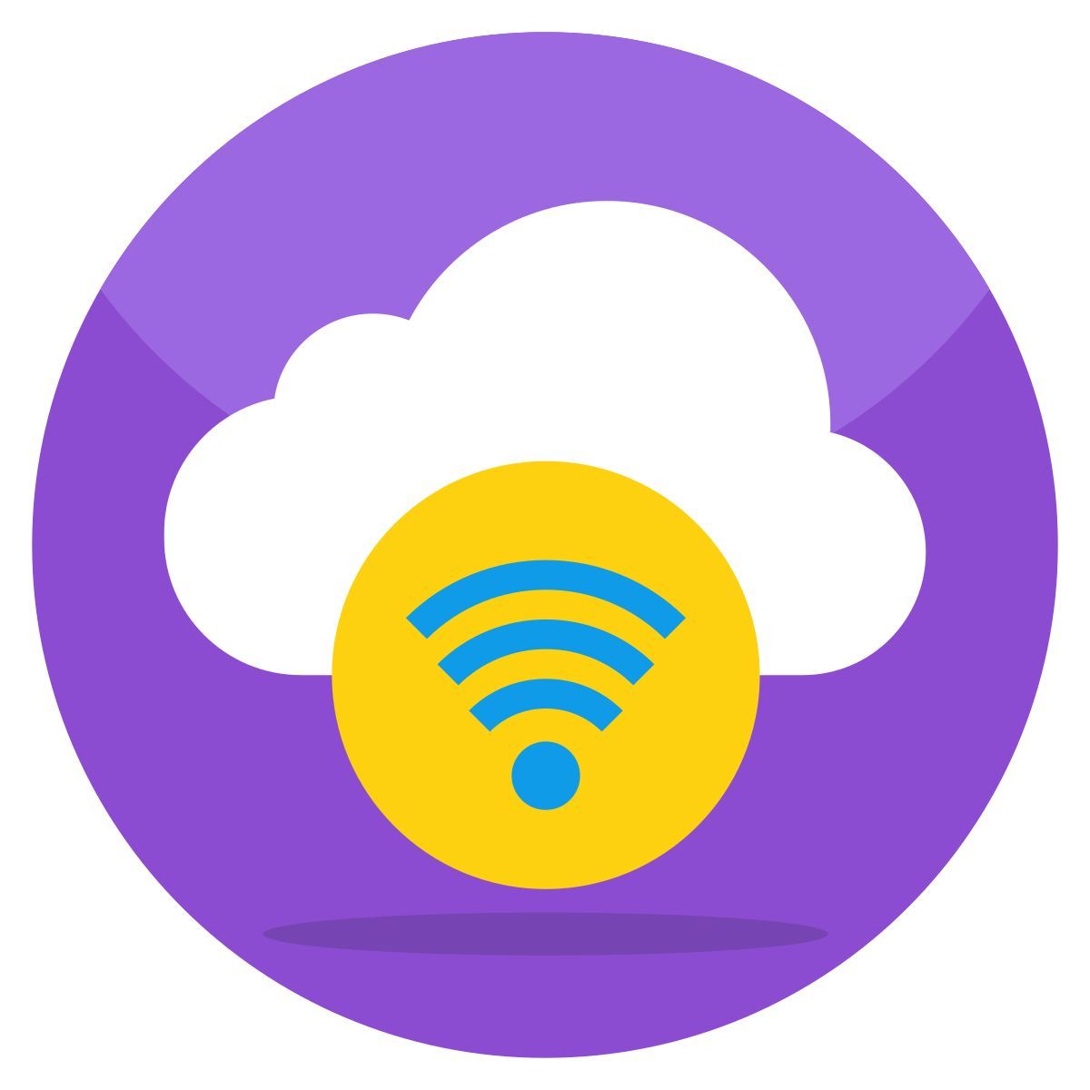 클라우드 와이파이 icon