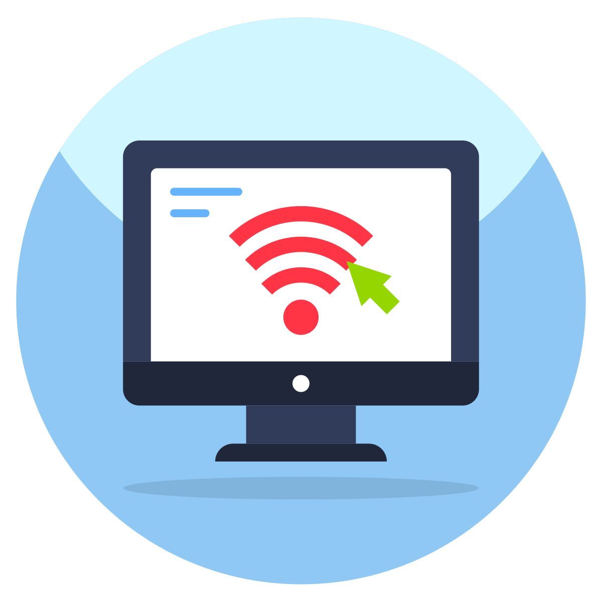 computer wlan icon
