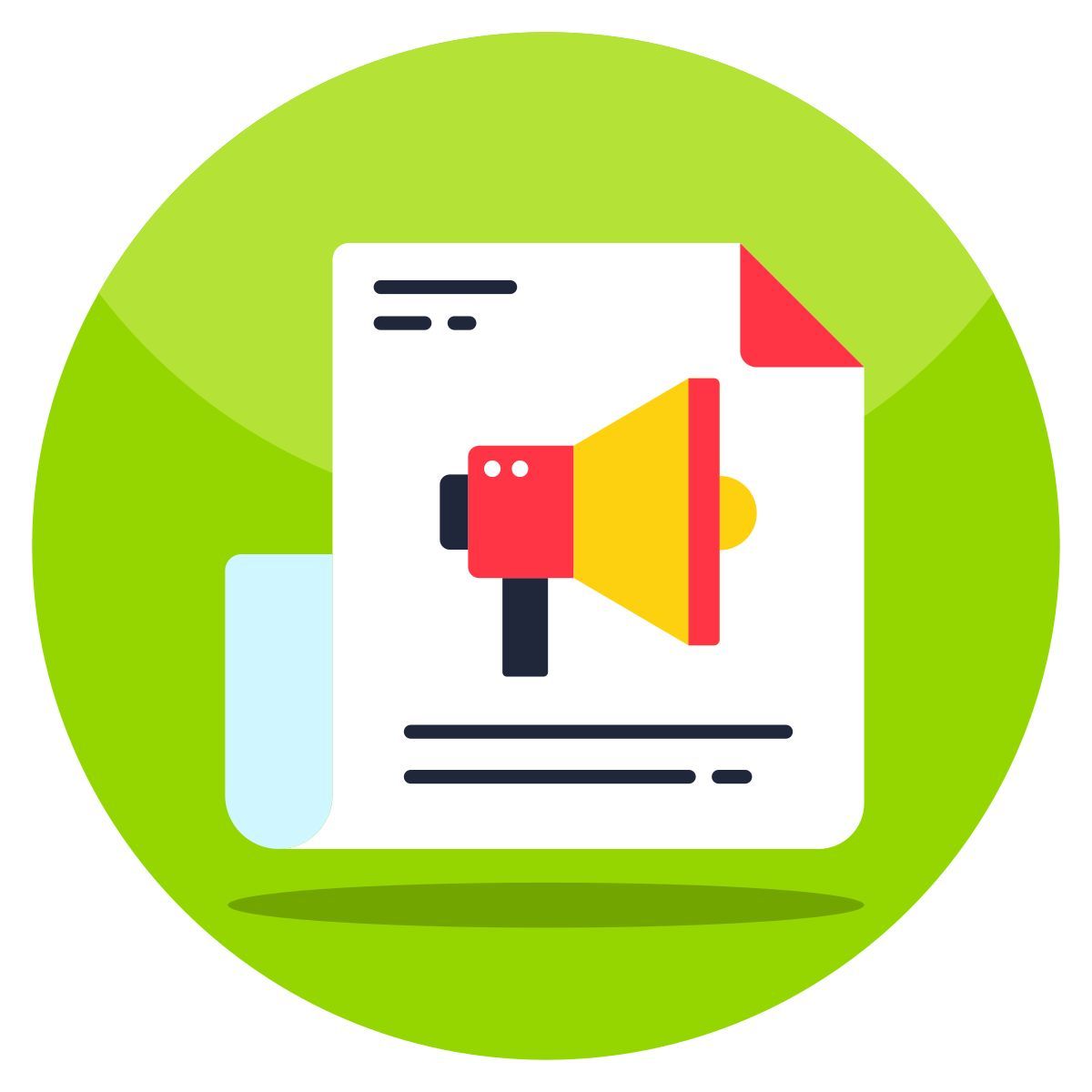 content marketing icon