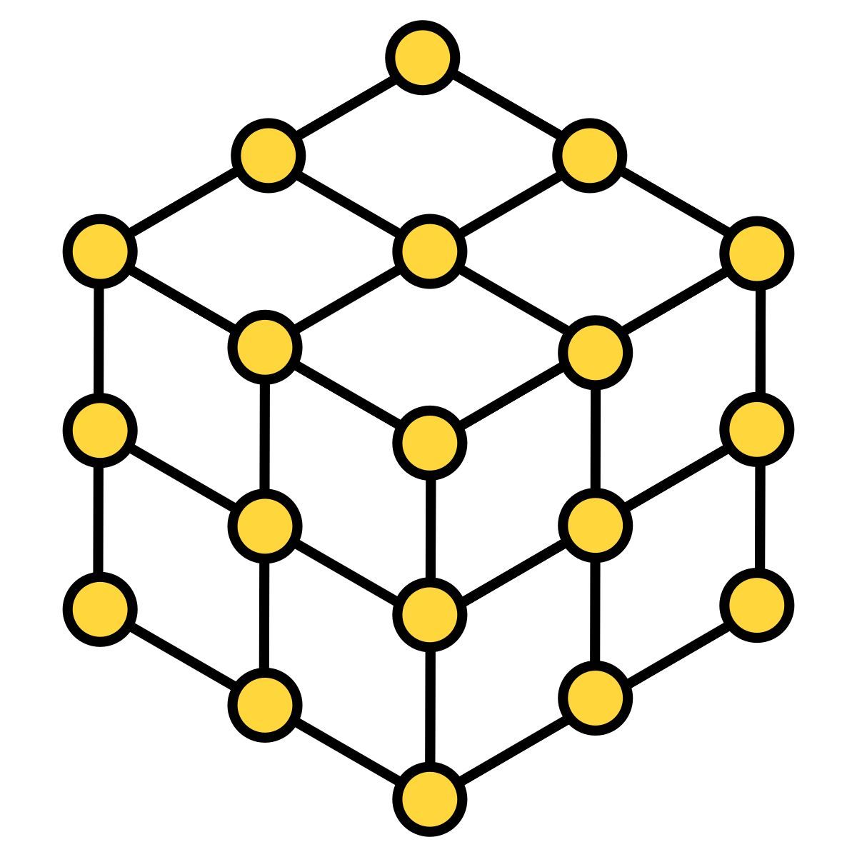 crystal lattice icon
