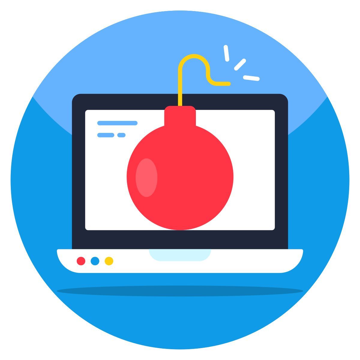 cyber bomb icon