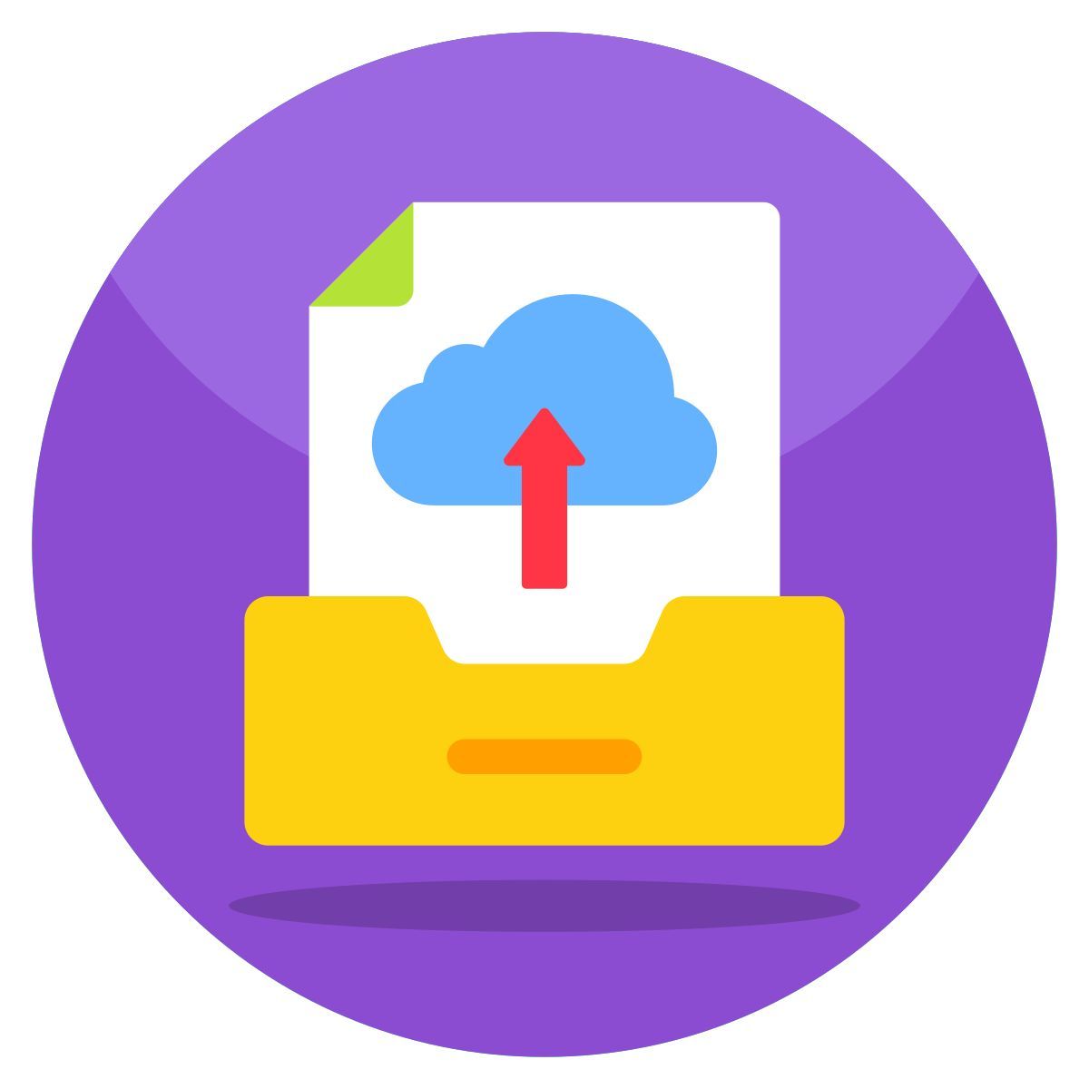 carga de archivos icon