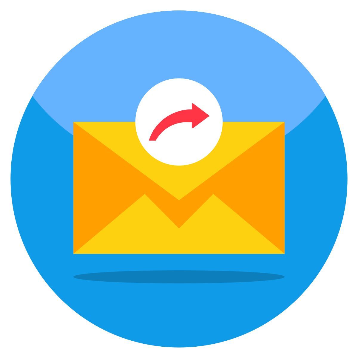 forward mail icon