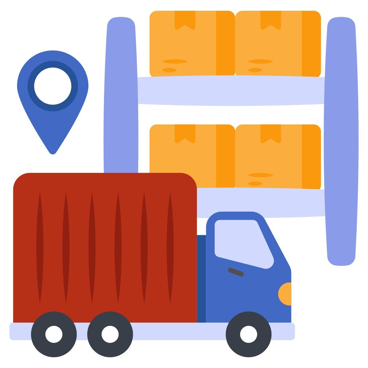 freight tracking icon