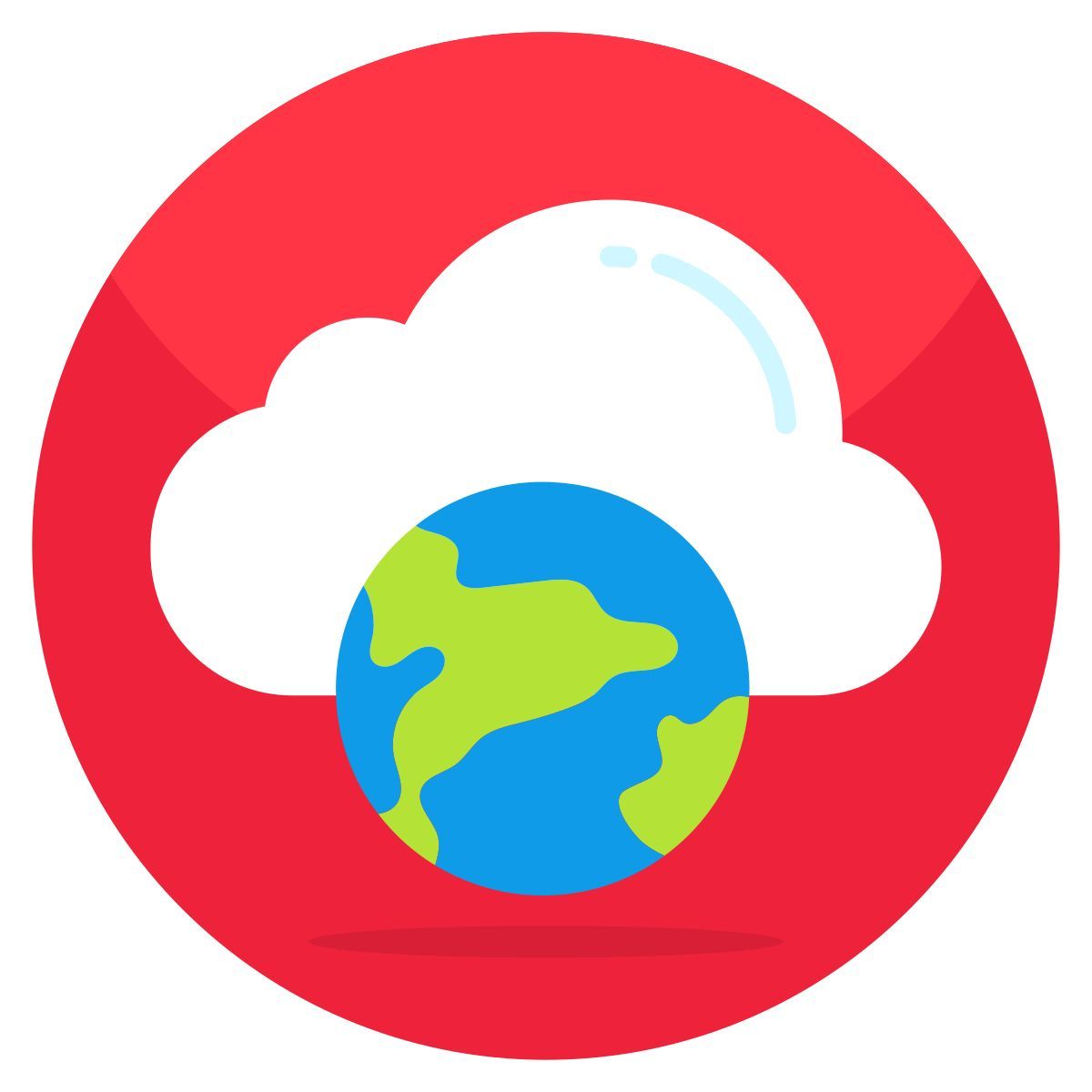 global cloud icon
