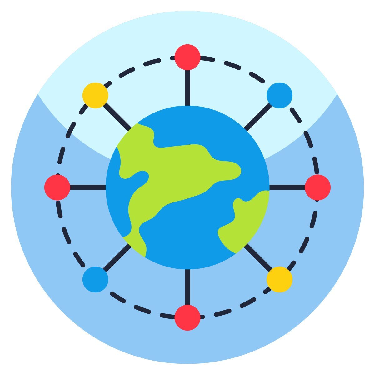 global network icon