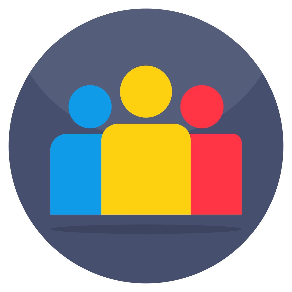 groupe premier plan sélectionné icon