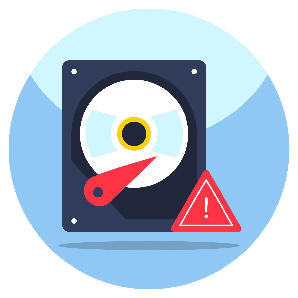 Erro no disco rígido icon