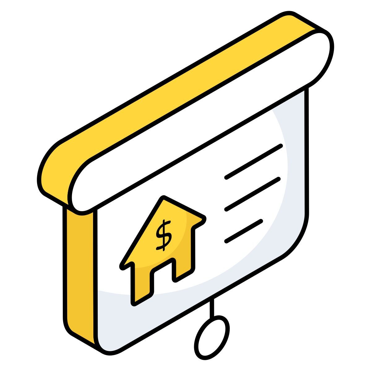 home presentation icon