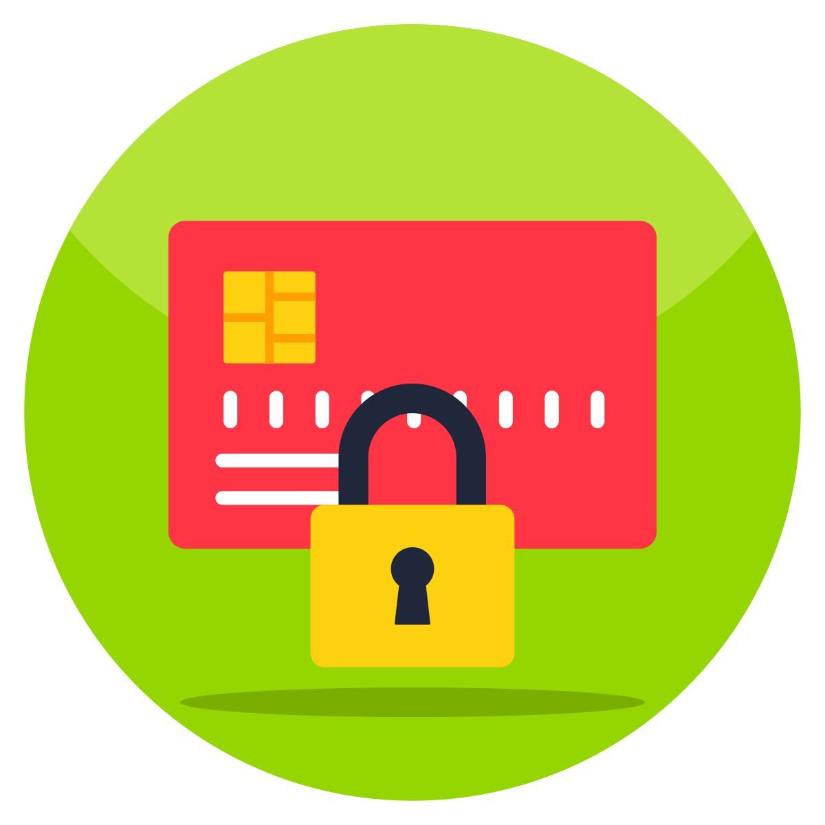 Carte ATM verrouillée icon