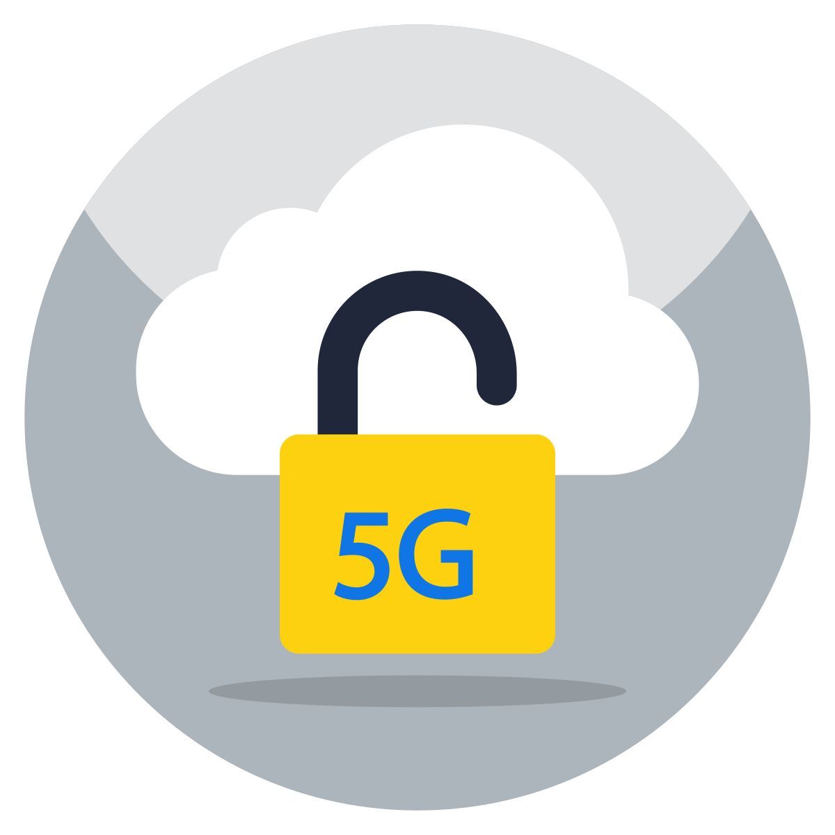 locked cloud icon