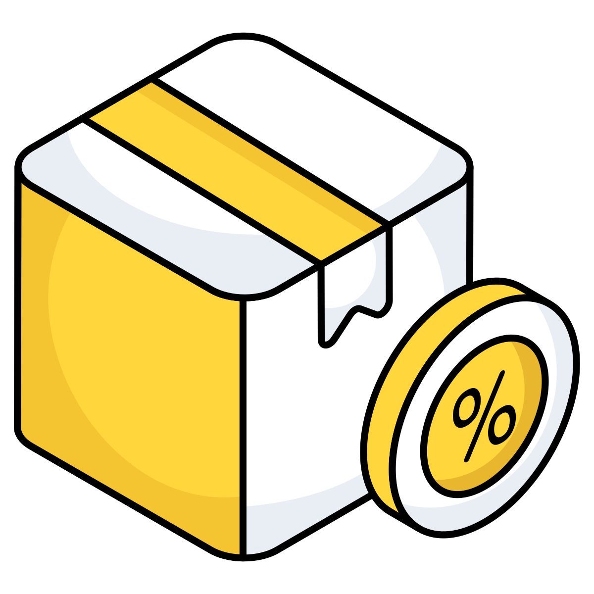 logistic discount icon