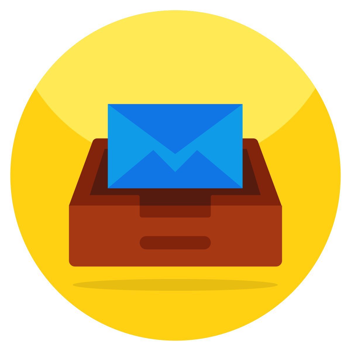 mail drawer icon