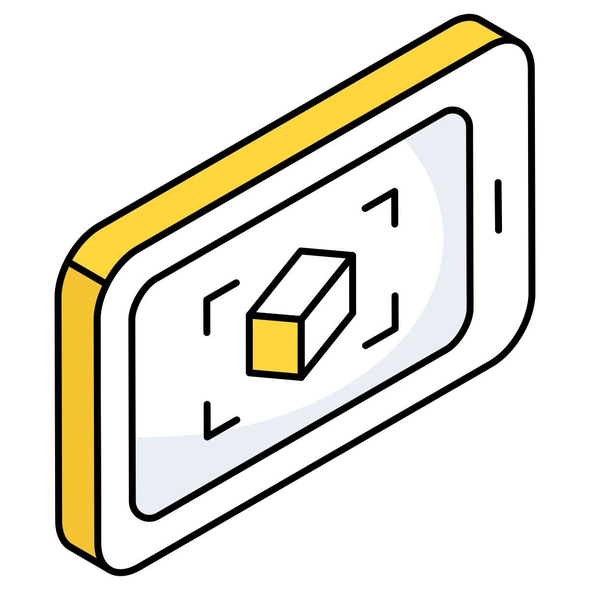 mobiler 3d würfel icon