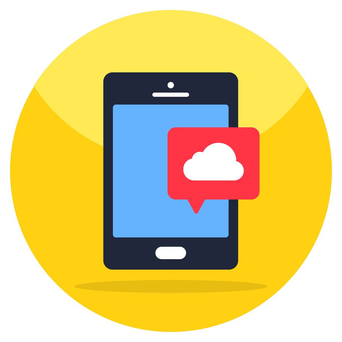 mobile chat icon