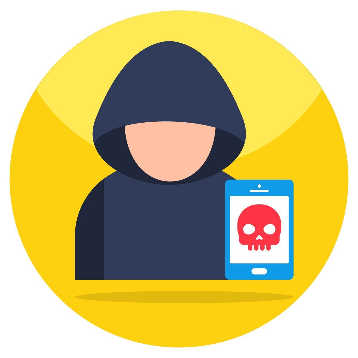 mobile hacker icon
