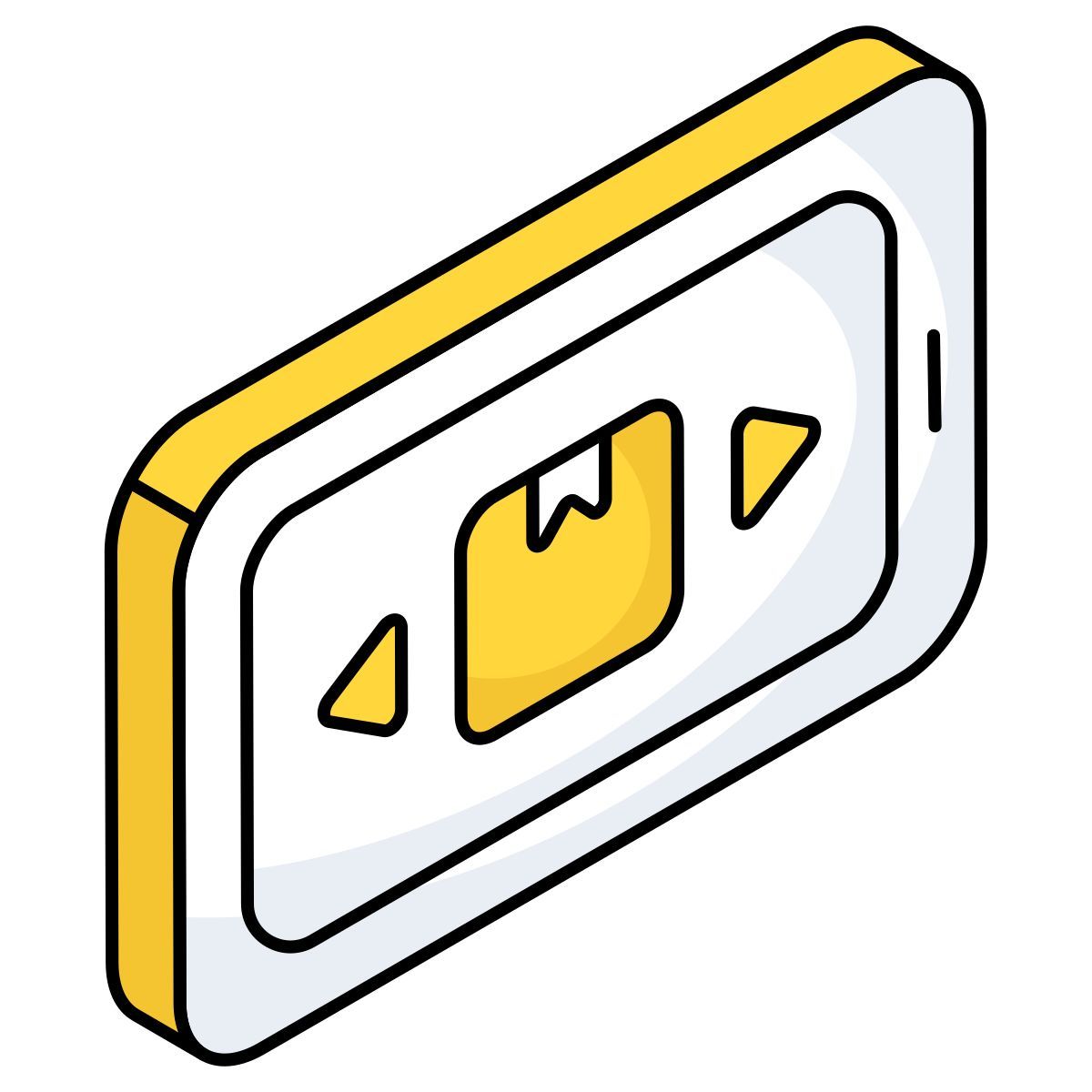 mobile parcel icon