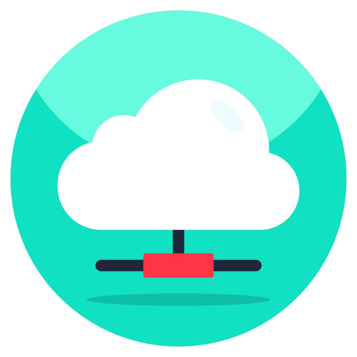 Netzwerk-Cloud icon