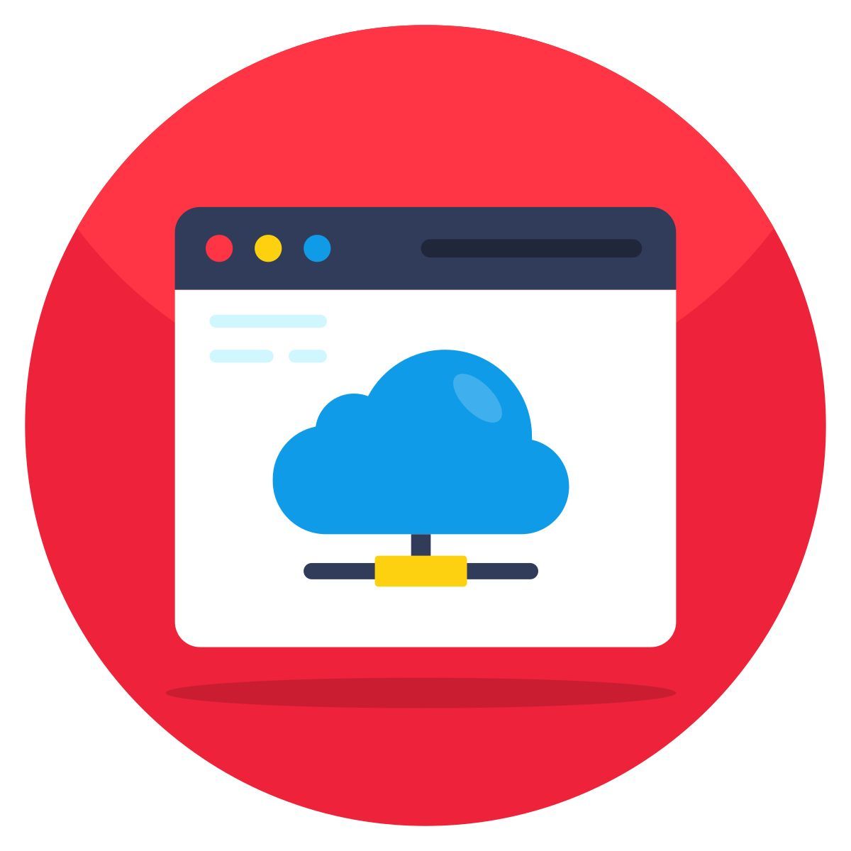 network cloud icon