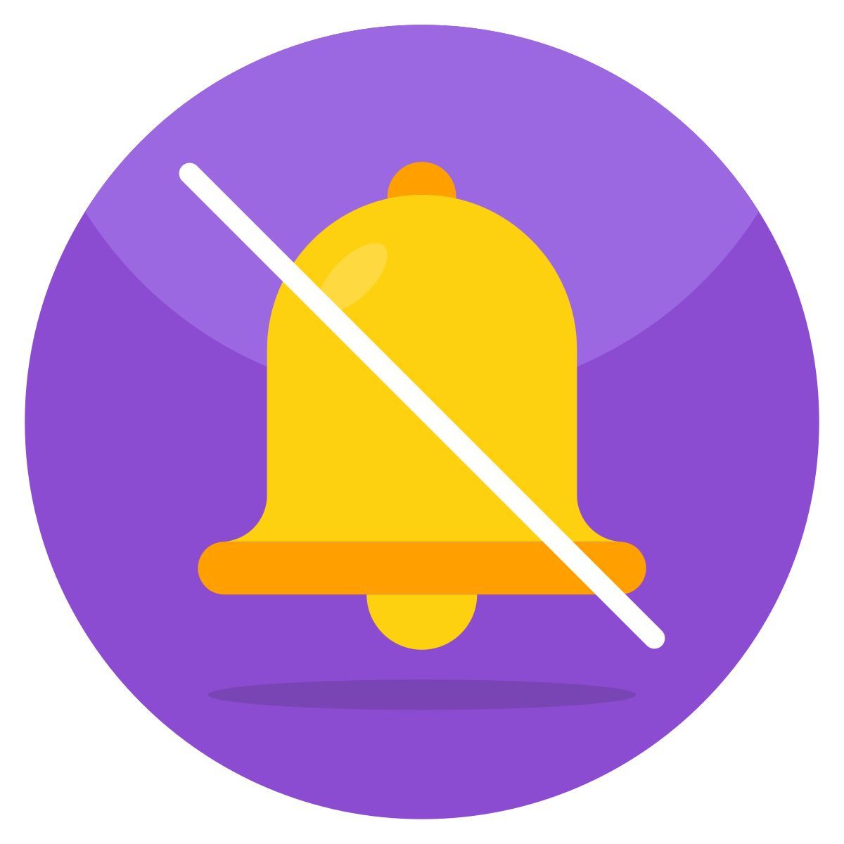 no alarm icon