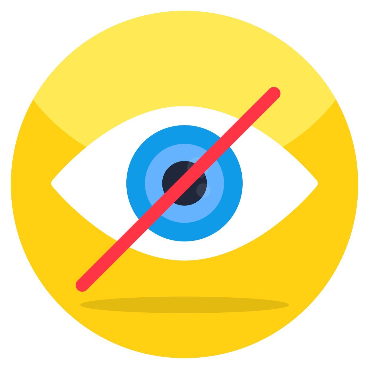 no vision icon