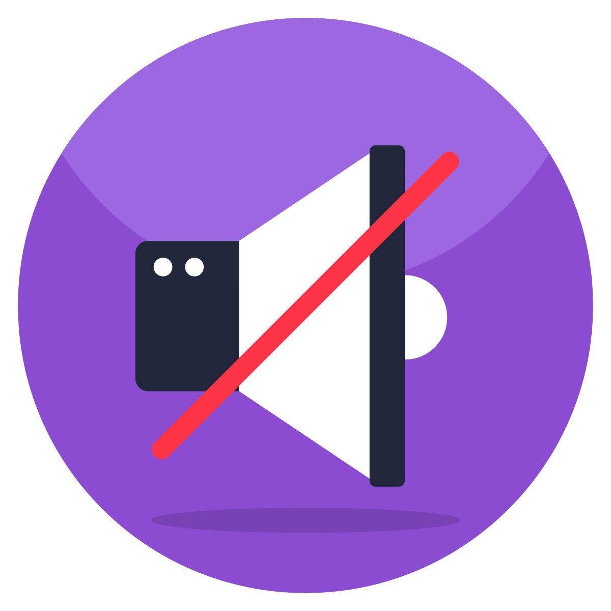 no volume icon