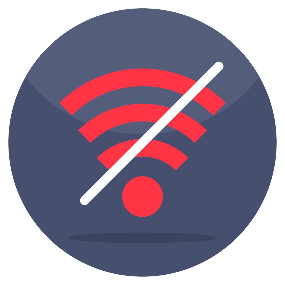 no wifi icon