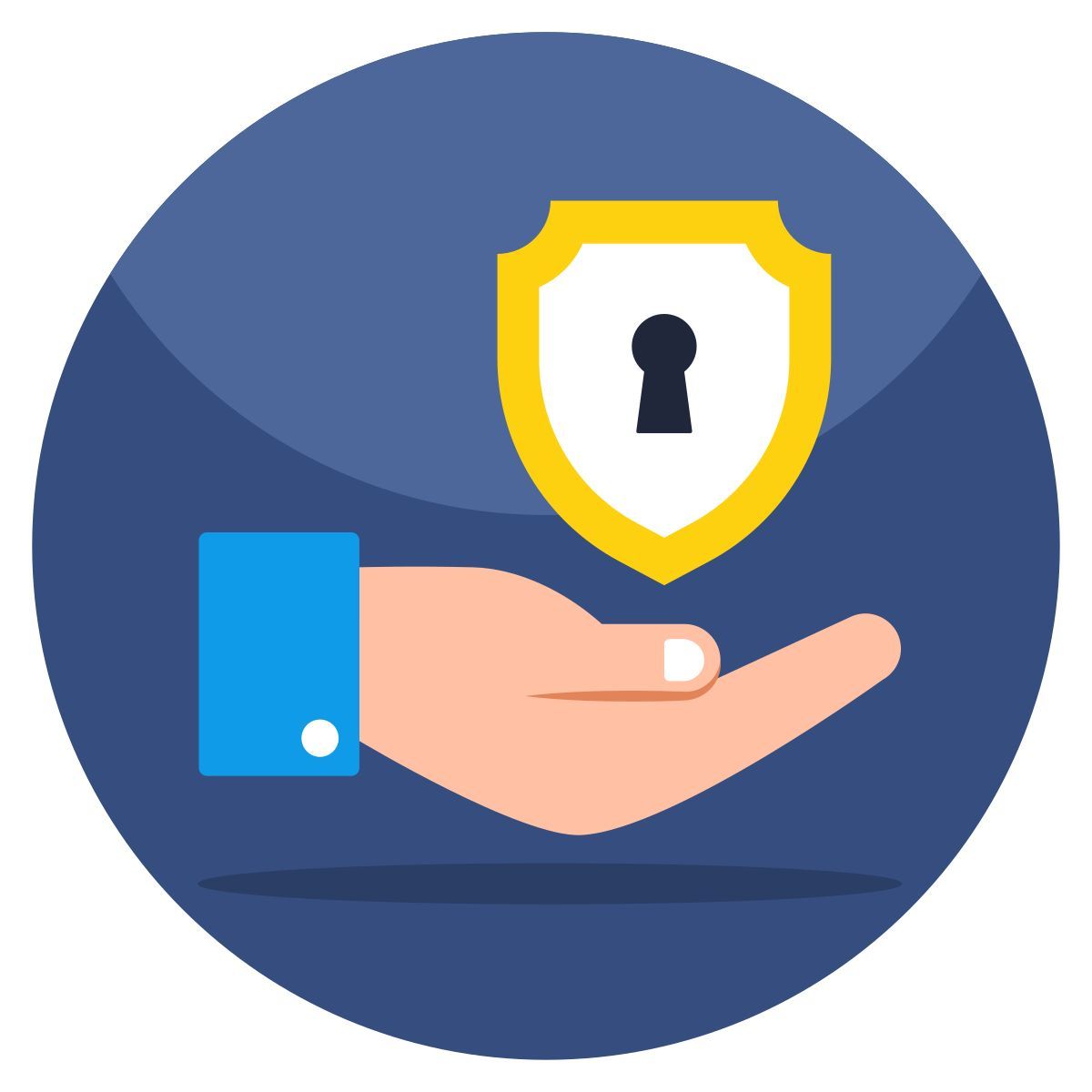 Offrire sicurezza icon