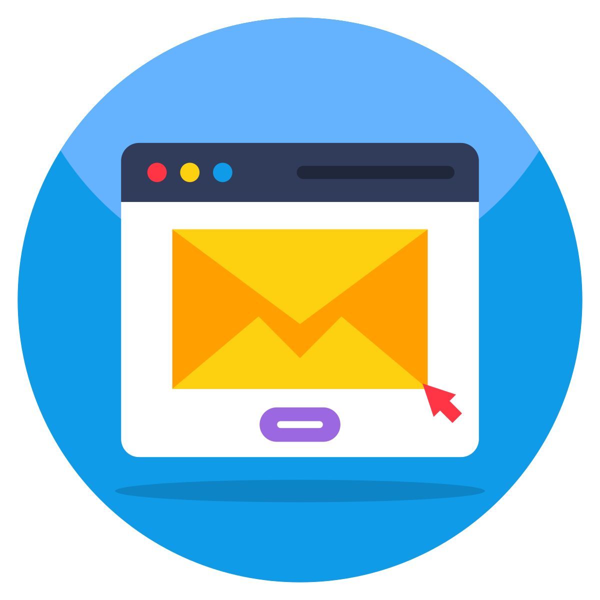 online mail icon