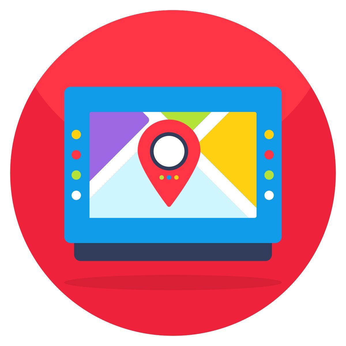 온라인 지도 icon