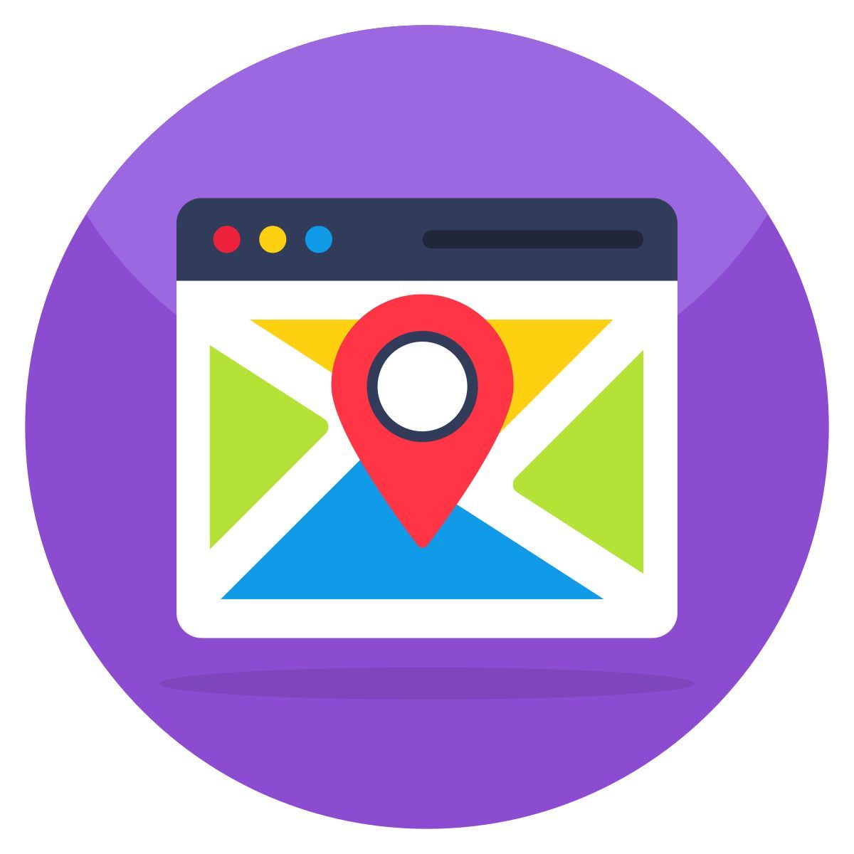 온라인 지도 icon