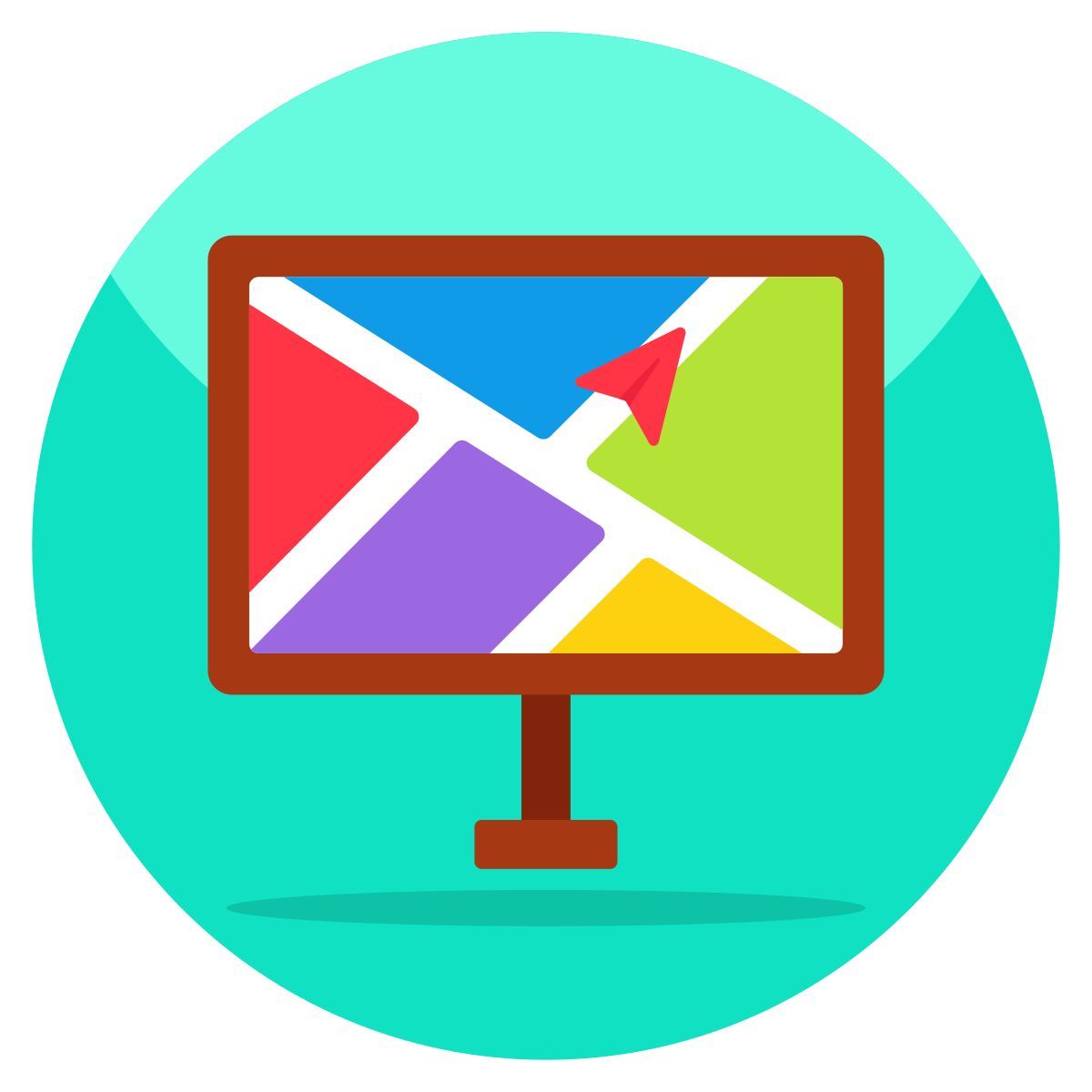 online map icon