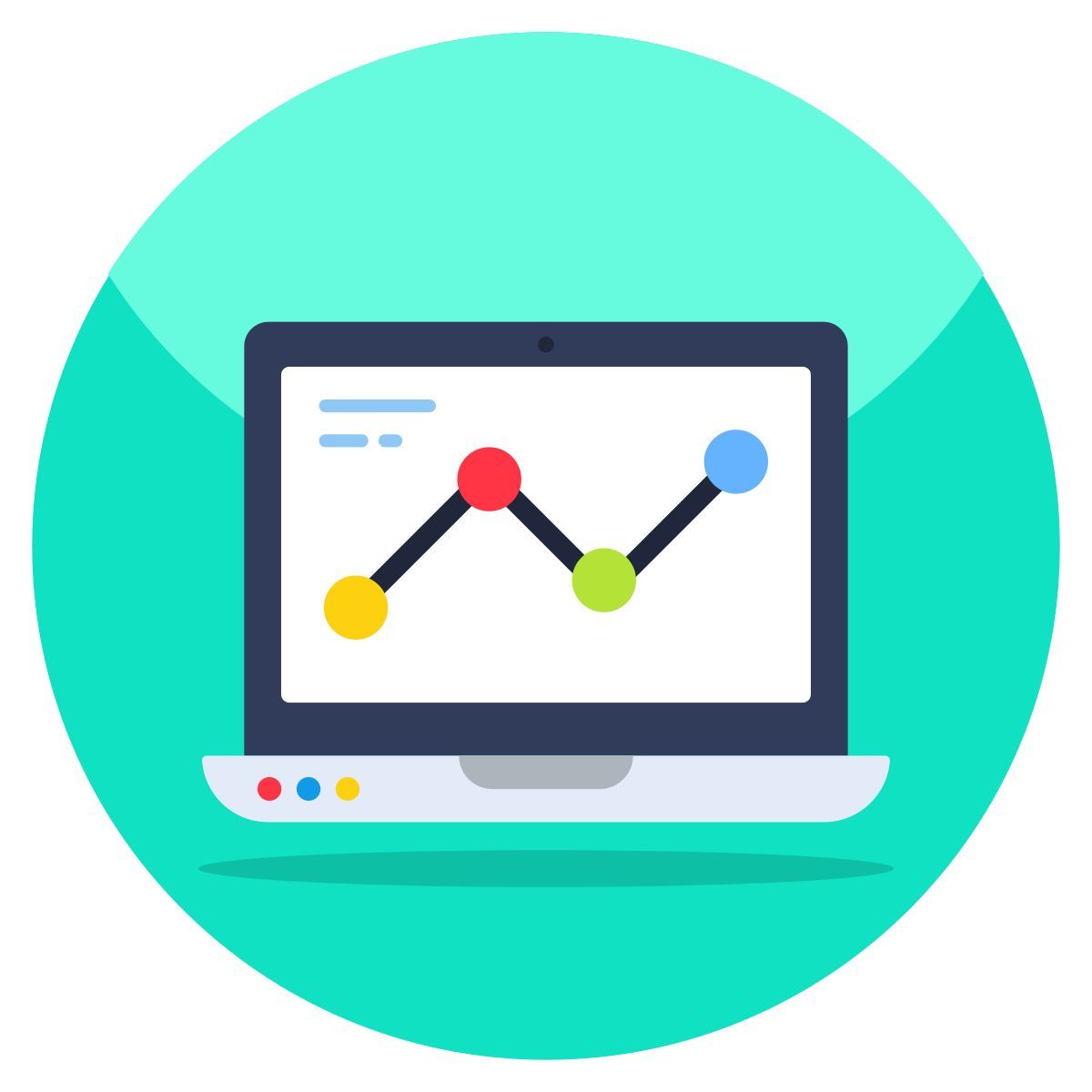 estadísticas en línea icon