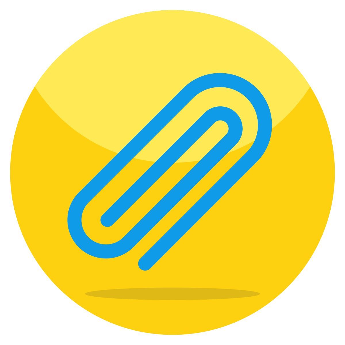 paperclip icon