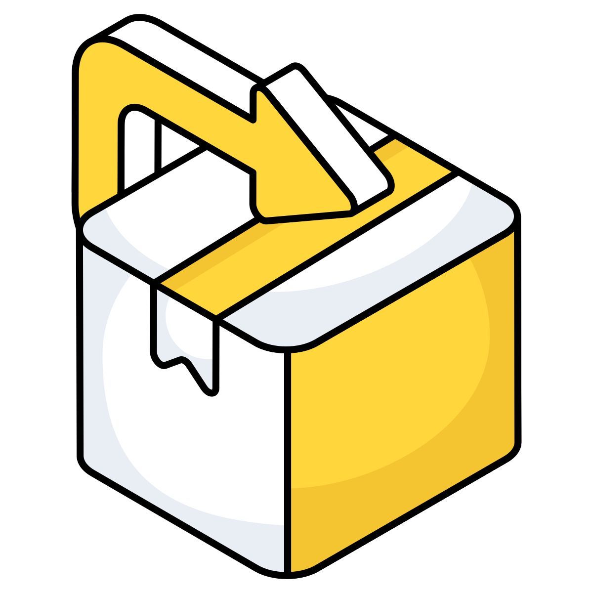 parcel return icon