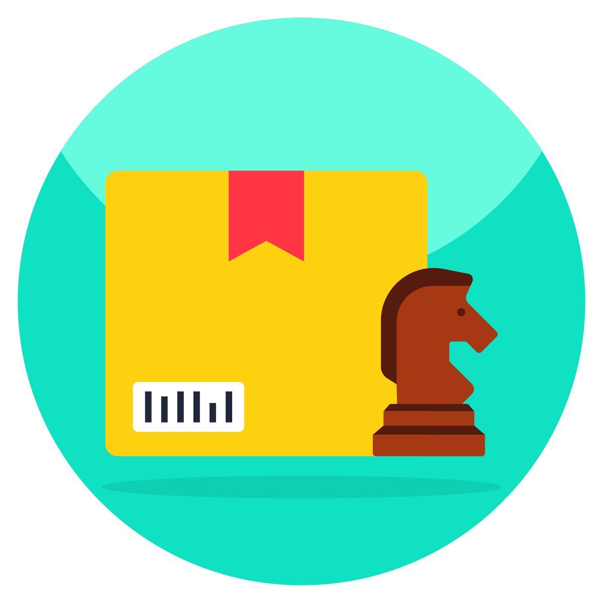 parcel strategy icon