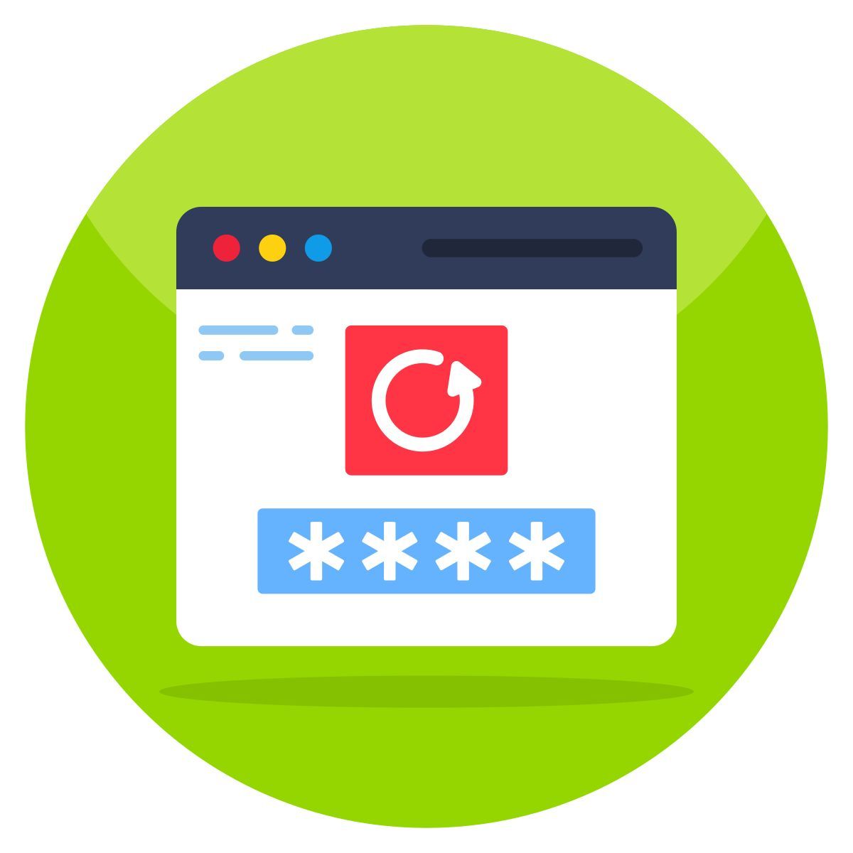 reset password icon